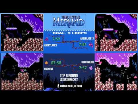 The Little Mermaid NES Tournament 2016 Top-6 FINALS
