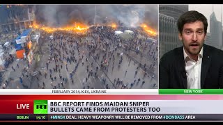 BBC report finds Maidan sniper bullets came from protesters too