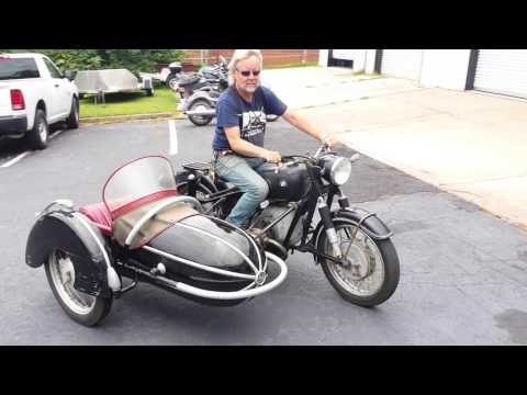 Original barn find BMW 60/2 with Steib S501sidecar