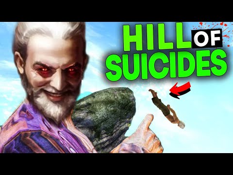 The Sick Way Sheogorath PUNISHES Anyone Who Takes Their Own Life in Oblivions Shivering Isles DLC