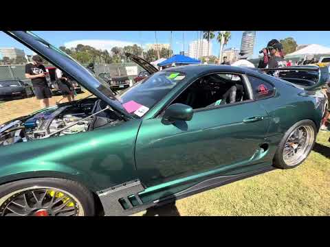 Fully Built Toyota Supra JCCS 2025 Long Beach #cars #sportscar #jdmcars #90scars #toyotasupra #mk4 