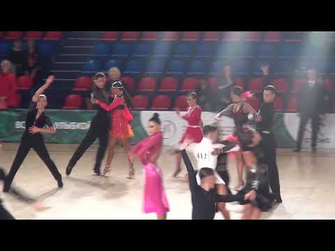 Alexashin Peter - Karakotova Natalia - Pasodoble, WDSF Open Youth Latin, Green Velvet Cup 2019