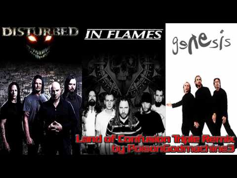 Disturbed + In Flames + Genesis - Land of Confusion (triple mix)