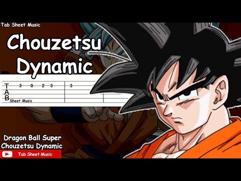 Dragon Ball Super OP - Chouzetsu Dynamic Guitar Tutorial Video