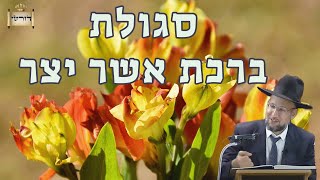 סגולת ברכת אשר יצר - פינת הבריאות | הרב יחזקאל צמח שליט"א