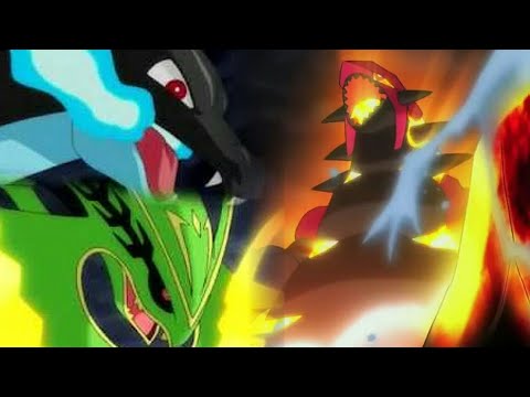 Primal Groudon vs Mega Charizard X vs Rayquaza vs Primal Kyogre HD AMV