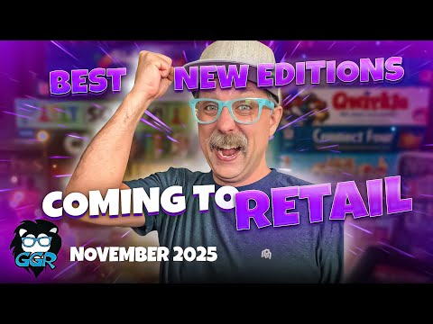 Best New Edition Board Games Coming to Retail in November, 2025