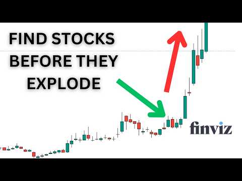 How To Find Stocks BEFORE They Explode - Finviz Scan Settings 2025