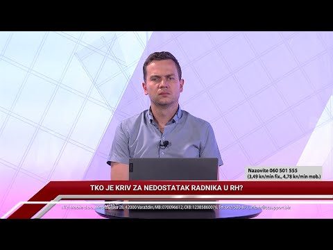 TV REPLIKA 04.07.2022. - TKO JE KRIV ZA NEDOSTATAK RADNIKA U RH?