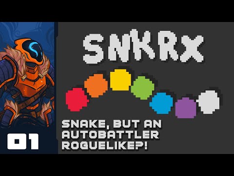 Snake, But An Auto-Battler Roguelike?! - Let's Play SNKRX - PC Gameplay Part 1