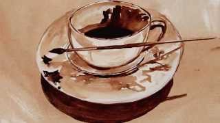 Coffee Art Painting Coffee Art Painting