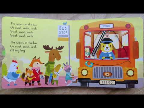 The Wheels on the Bus | Sing along with me | Read aloud