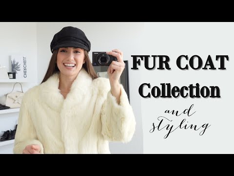 MY FUR COAT COLLECTION | TRY-ON & STYLING | Modern...