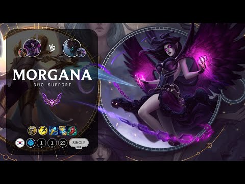 Morgana Support vs Maokai - KR Master Patch 14.3