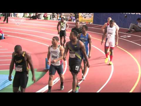 Boys 60m Semi Heat 1 - New Balance Nationals Indoor 2013