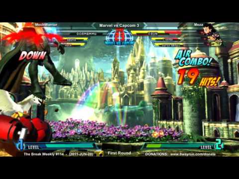 The Break Weekly #114 - MvC3 FR - MechWarrior VS Meza