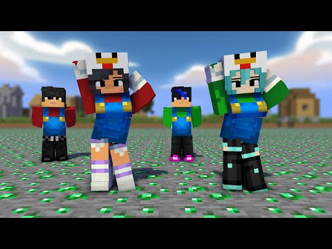 gomy gomy princess peach aphmau and miku mario luigi aaron and ein - minecraft animation #shorts