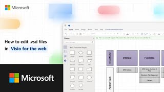 How to edit .vsd files in Visio for the web