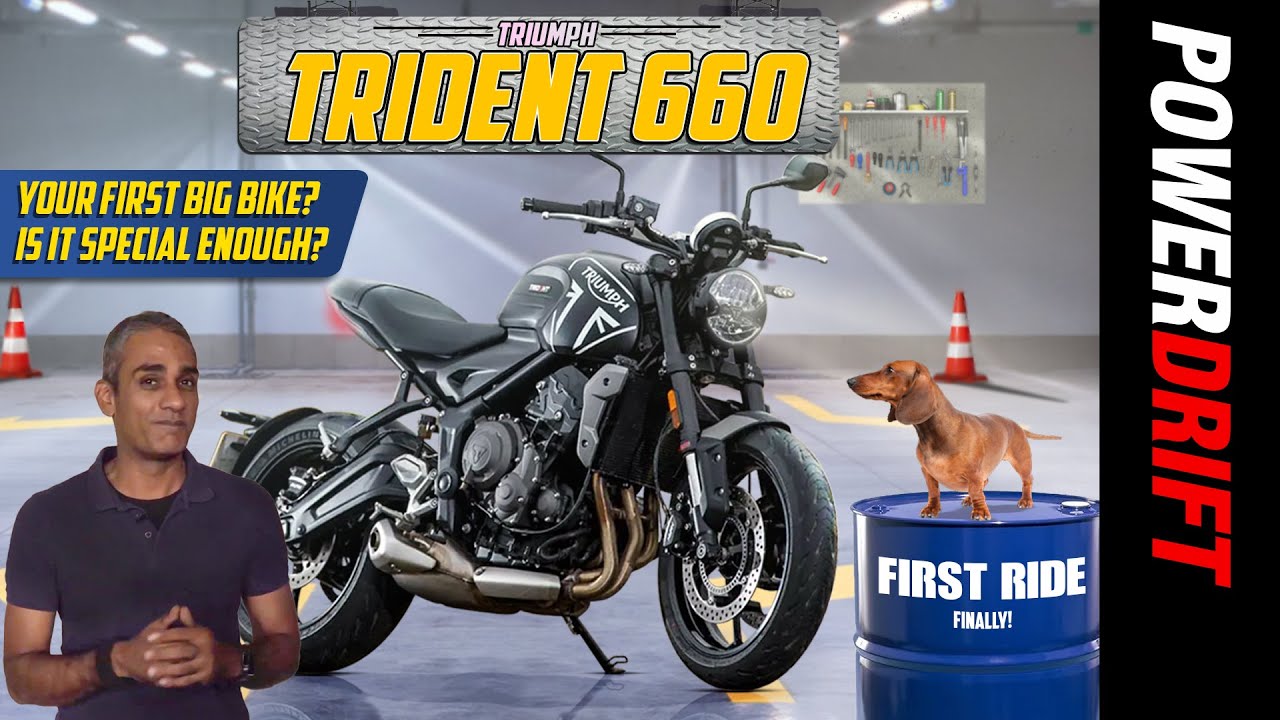 Triumph Trident 660 | Your first big bike is here! | PowerDrift