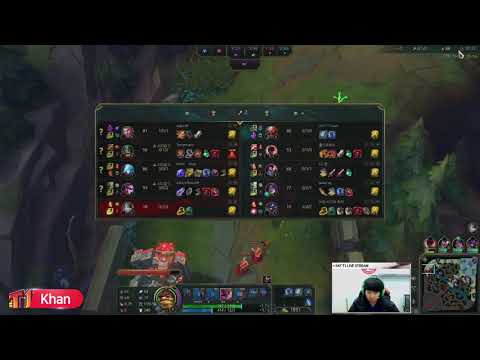 SKT Khan Stream Gragas vs Jayce Top