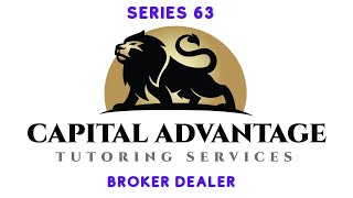 Series 63 Exam:What is a Broker Dealer? ( Series 65 and Series 66 Exam