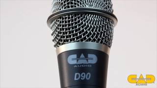 Video thumbnail for CAD Audio CADLive D90 Supercardioid Vocal Microphone Overview | Full Compass by Full Compass