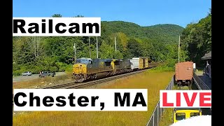 Chester Railway Station CSX & Amtrak - LIVE live webcam