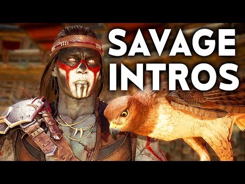 Mortal Kombat 11 Nightwolf's Most Savage Dialogue Intros MK11