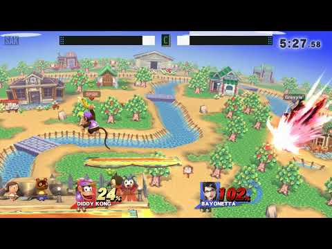 Chronicles: Aces Winners Quarters - JumboJack (Diddy Kong) vs Horse (Bayonetta)