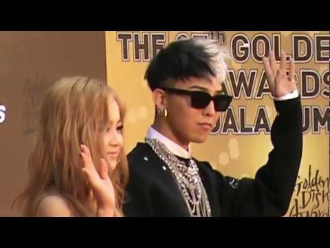 [HD]130116 GDA in Malaysia Red Carpet- G-Dragon & Lee Hi