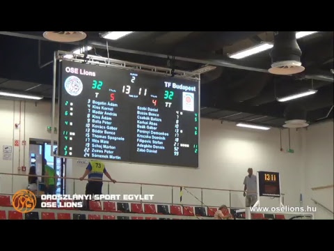 OSE Lions - TF Budapest élő