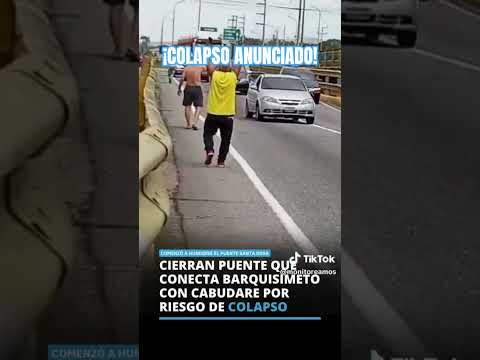 🚨 ¡COLAPSO ANUNCIADO! La desidia gubernamental cae sobre el Puente de Santa Rosa.