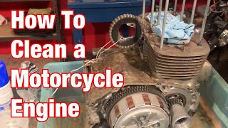 Tips To Clean A Vintage Motorcycle Engine