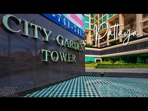 Condo Pattaya, City Garden Tower, Under 15,000 THB a Month #thailand #pattaya #condopattaya