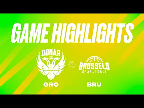 Donar Groningen vs. Brussels Basketball - Game Highlights