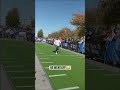 This fan ran a 4.14, 40-yard dash and shocked everyone at an NFL event 😳 | #shorts