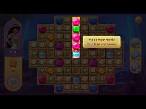 Disney Princess Majestic Quest Level 321 NO BOOSTERS - A S GAMING ✔️