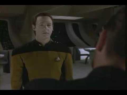 Data has some messed up dreams! (Data from Star Trek)