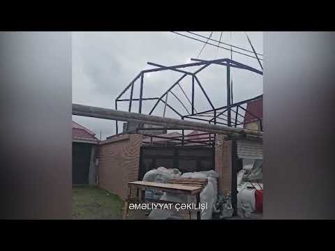 Fövqəladə Hallar Nazirliyi tərəfindən qanunsuz tikili sökülüb