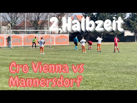 2. Halbzeit- U15 Cro Vienna vs Mannersdorf - Testspiel (full Video)