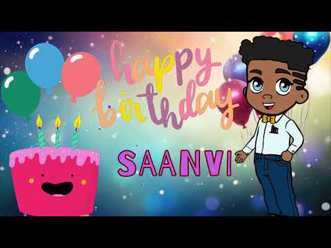 Saanvi Happy Birthday Song | Birthday Song with Name - Saanvi 🎂
