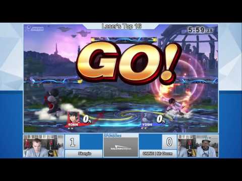 Nexus (Smash 4) Top 16 – Skorpio (Robin) vs. OMNE l Mr Doom (Yoshi)