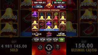 40 Shining Crown VIP 👑 Big Win Slot VIP Spins #Shorts