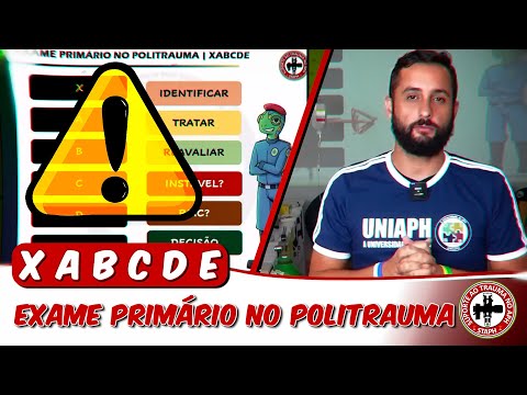 X A B C D E | Assessment or Primary Examination in Polytrauma Care.