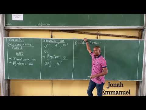 Oxidation Number Concept (JAMB and PUTME Chemistry)