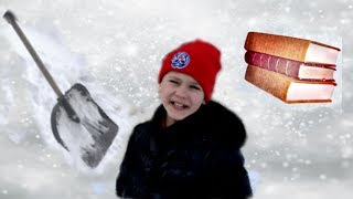 Как Коля НЕ ХОТЕЛ САМ ЧИСТИТЬ снег Весёлый пранк над друзьями