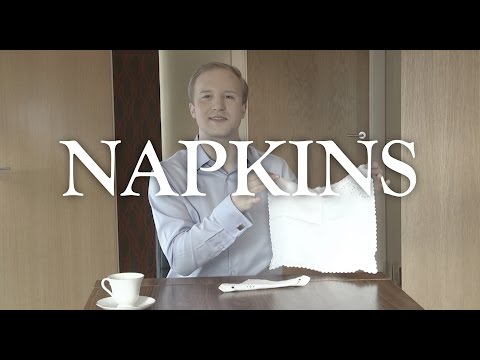 image-Where should you place your napkin?