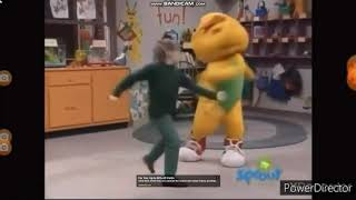 Julie and BJ dancing to Silly Squirrel Dance