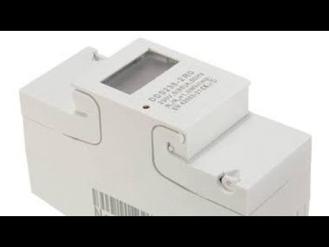 DDS238-2RO Digital 230V 5(65)A DIN-rail Kilowatt Hour Kwh Meter review/test