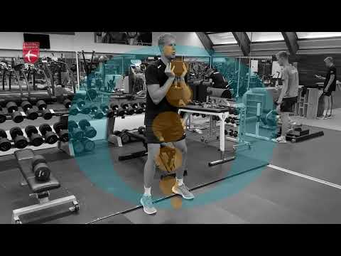 1DB goblet squat